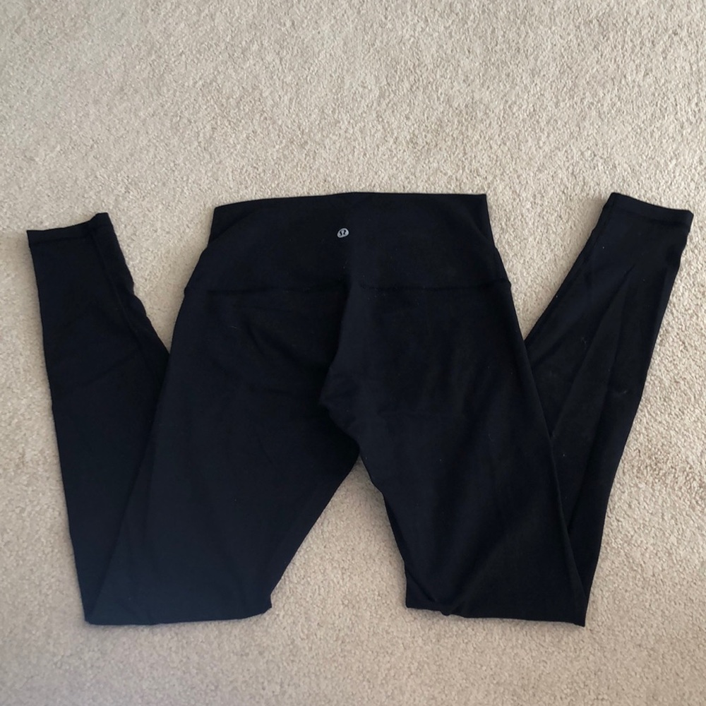 Lululemon Wunder Under Hi-Rise Black Size 8